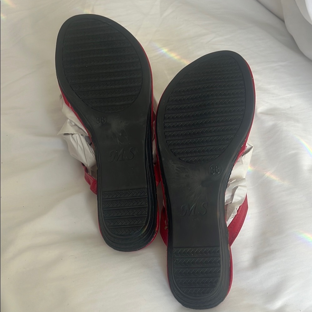 Red Sandals - Picture 5 of 8